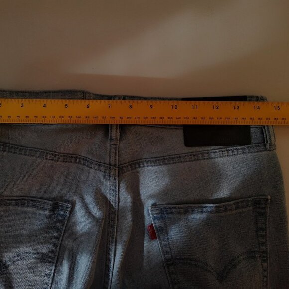 Levi's 511 Commuter Unisex Coolmax 2 Way Stretch Lt Wash Blue Jeans - Picture 11 of 16